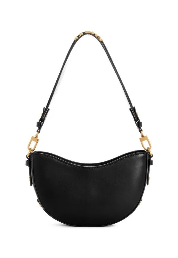 Bolsa Guess Sarita Top Zip Shoulder Bag - VA932718 - Preto